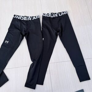 Under Armour Kids Black Active Leggings